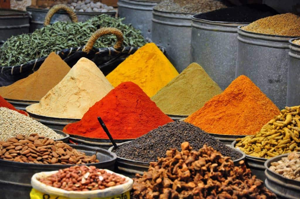 Morocco shopping Spice 