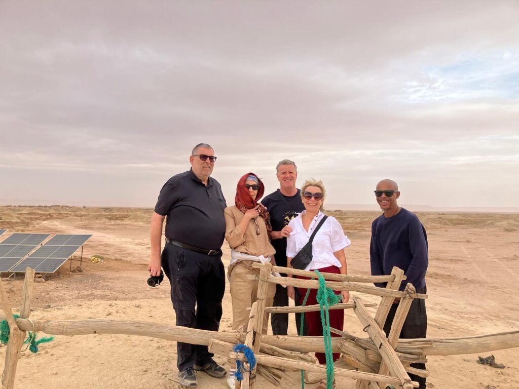 tourists in morocco